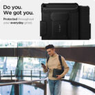 5 Spigen iPad Air 10.9 (2020) Rugged Armor Pro - Black