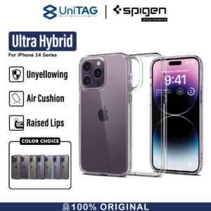 Case iPhone 14 Pro Max Plus Spigen Ultra Hybrid Slim Clear HD Casing