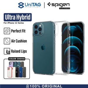 Case iPhone 12 Pro Max/Pro/Mini Spigen Ultra Hybrid Anti Crack Casing