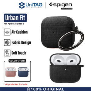 Case AirPods 3 Spigen Urban Fit Fabric Anti Gores Slim Hard Casing