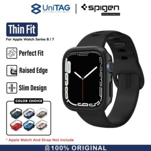 Case Apple Watch 8/7 45mm/41mm Spigen Thin Fit Slim Hardcase PC Casing