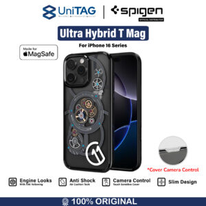 Case iPhone 16 Series Pro Max Plus Spigen Ultra Hybrid T C11 Magfit MagSafe Anti Shock Camera Control Casing