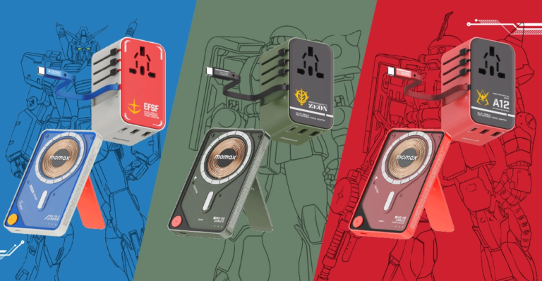Gundam Enthusiast Wajib Punya! Powerbank dan Travel Adapter Kolaborasi Momax x Gundam Segera Rilis di Indonesia