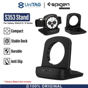 Wireless Charger Samsung Galaxy Watch 7/6/5 Pro Series 47/45/44/43mm Spigen Night Stand holder