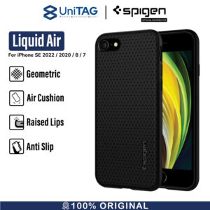 Case iPhone SE 2020 / 8 / 7 Spigen Liquid Air Silicone Softcase Casing