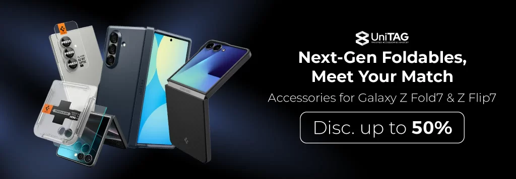 Banner Samsung Galaxy Z Fold 7 dan Z Flip 7 (Desktop)