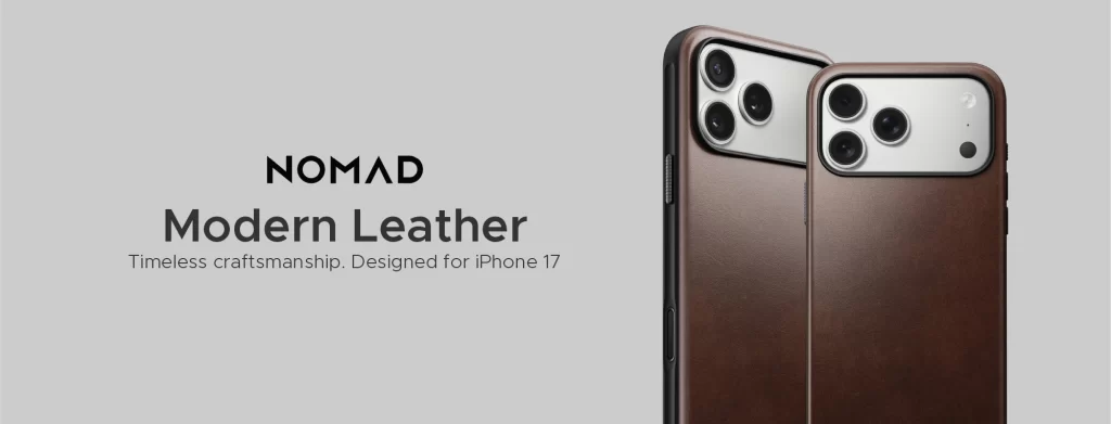 Nomad Modern Leather Case