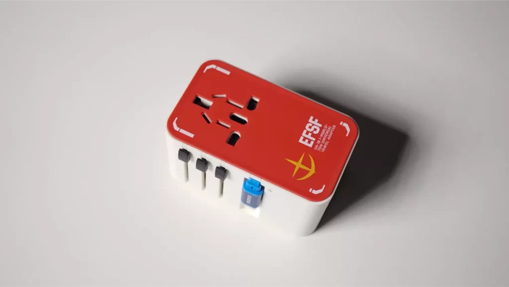 Travel Adaptor Charger Gundam Limited Edition